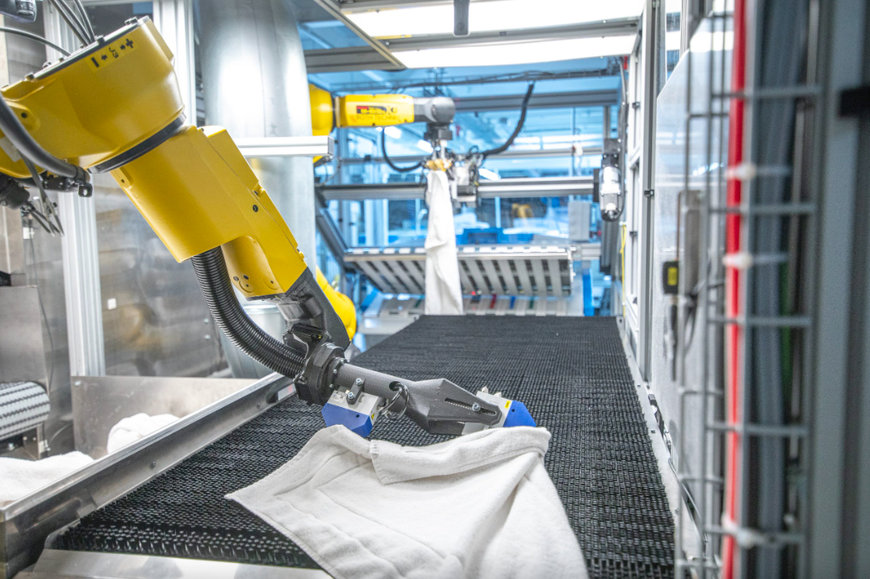 FANUC HELPS BUILD INTELLIGENT ROBOTS FOR COMMERCIAL LAUNDRIES